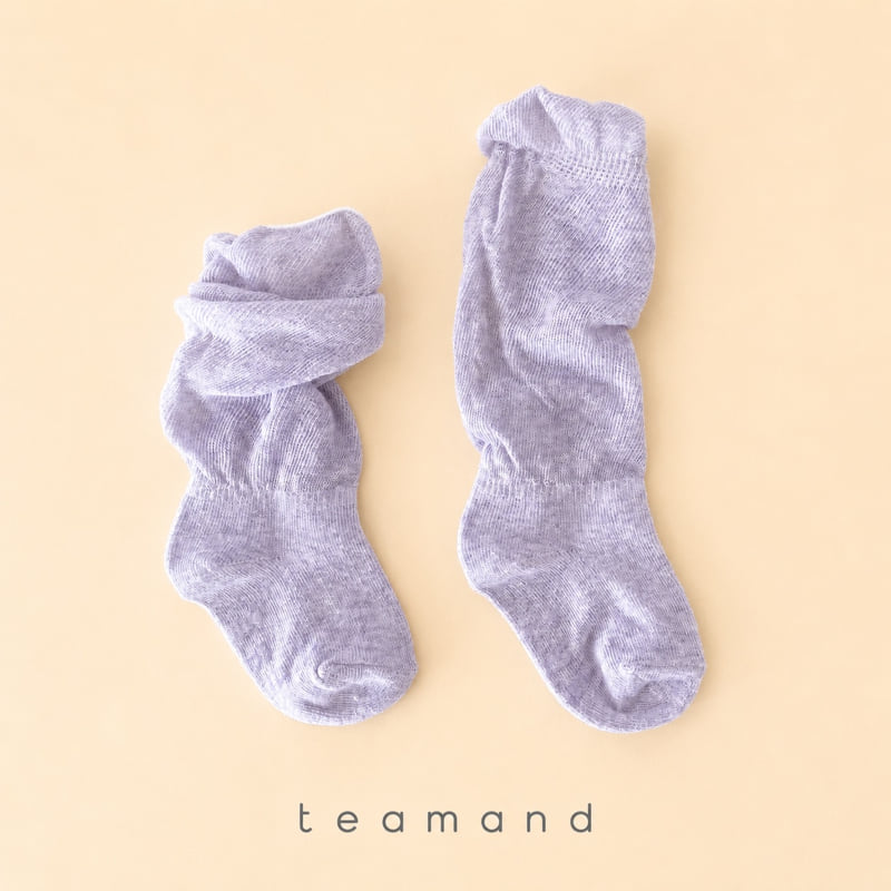 Teamand - Korean Children Fashion - #magicofchildhood - Muhly Sock Set - 5