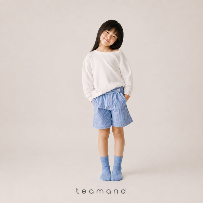 Teamand - Korean Children Fashion - #littlefashionista - Ribbed Cream Cheese Sock Set Mom Couple - 4