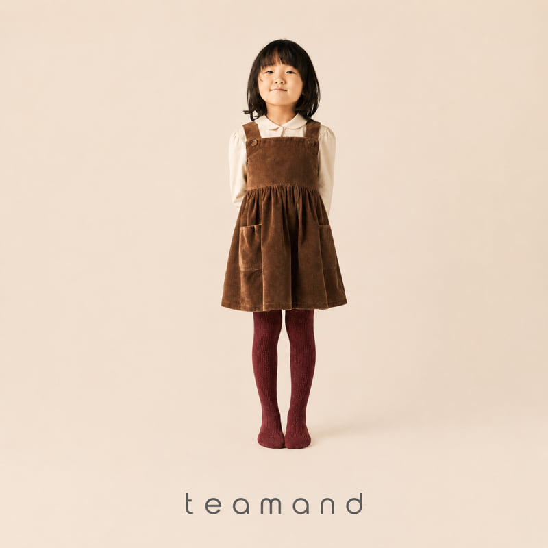 Teamand - Korean Children Fashion - #magicofchildhood - Dark Pearl Tights - 2