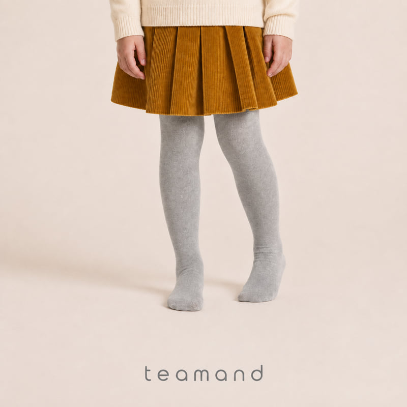 Teamand - Korean Children Fashion - #magicofchildhood - Basic Plain Tights - 8