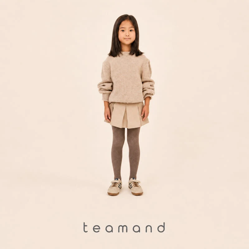 Teamand - Korean Children Fashion - #minifashionista - Dark Pearl Tights - 3