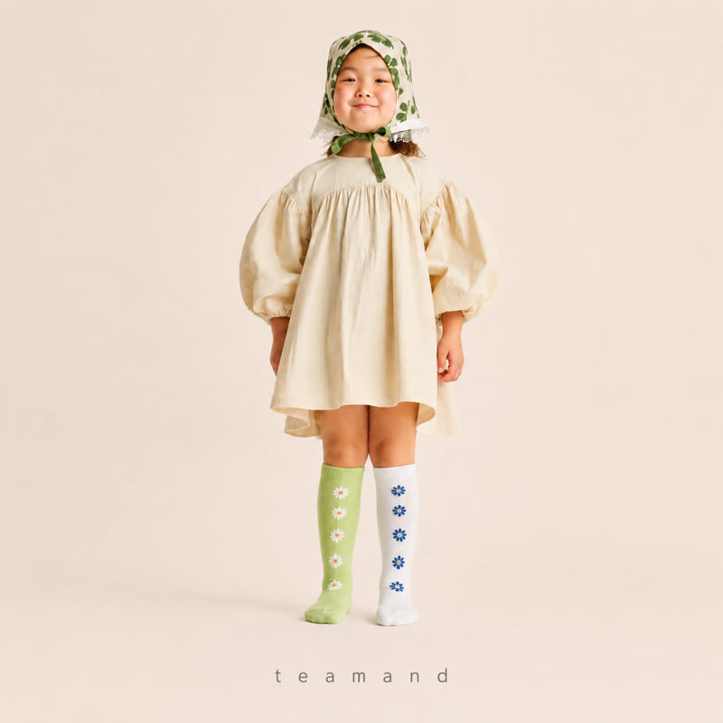 Teamand - Korean Children Fashion - #minifashionista - Alice Knee Sock Set - 2