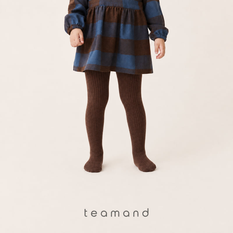 Teamand - Korean Children Fashion - #minifashionista - Ribbed Tights - 5