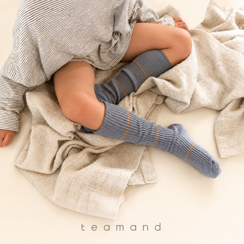Teamand - Korean Children Fashion - #prettylittlegirls - Herge Knee Sock Set - 3