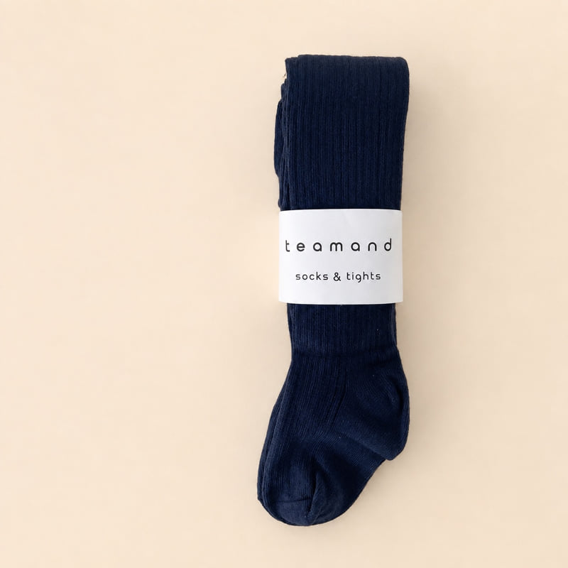 Teamand - Korean Children Fashion - #stylishchildhood - Ribbed Tights - 9