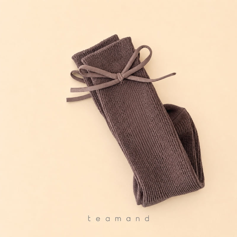 Teamand - Korean Children Fashion - #toddlerclothing - Bonbon Ribbon Socks - 6