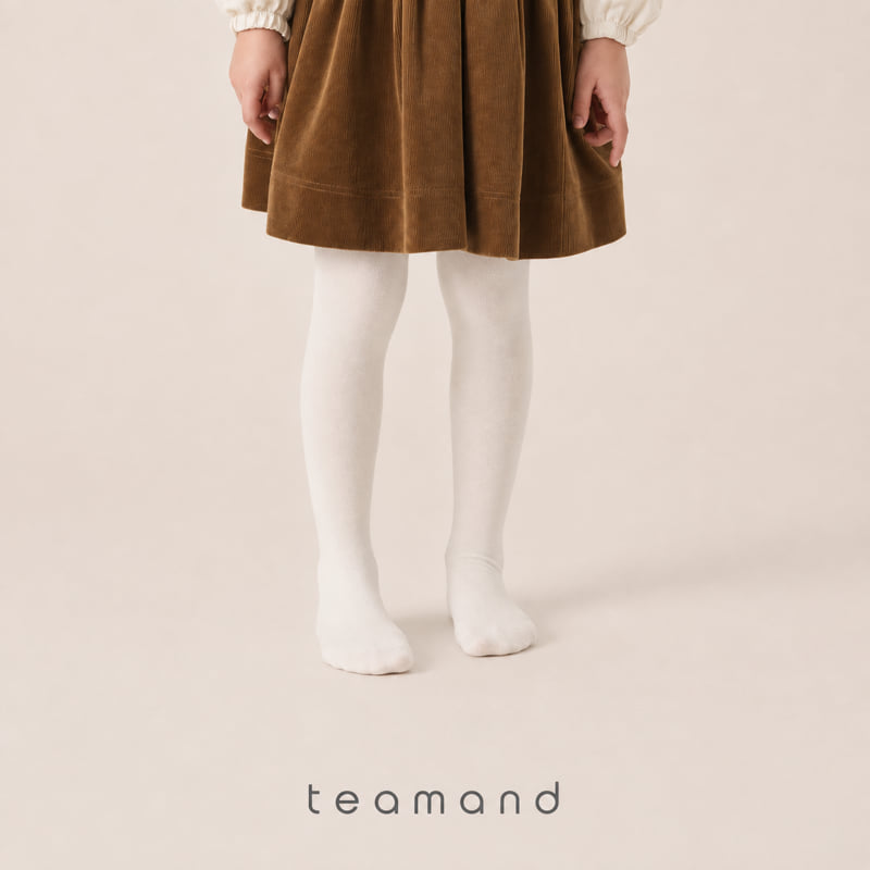 Teamand - Korean Children Fashion - #toddlerclothing - Basic Plain Tights - 12