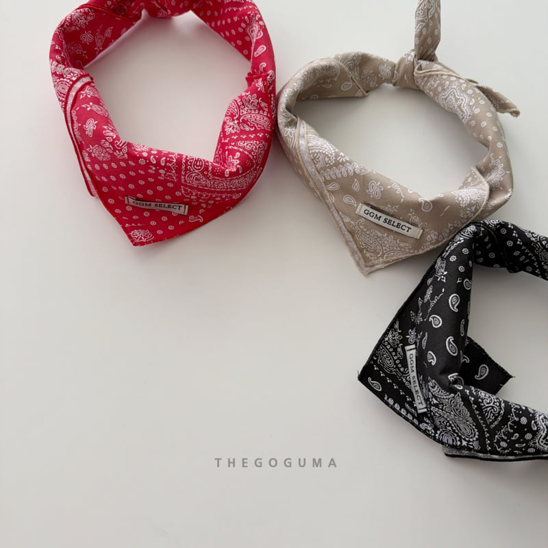 Thegoguma - Korean Children Fashion - #Kfashion4kids - Paisley Scarf