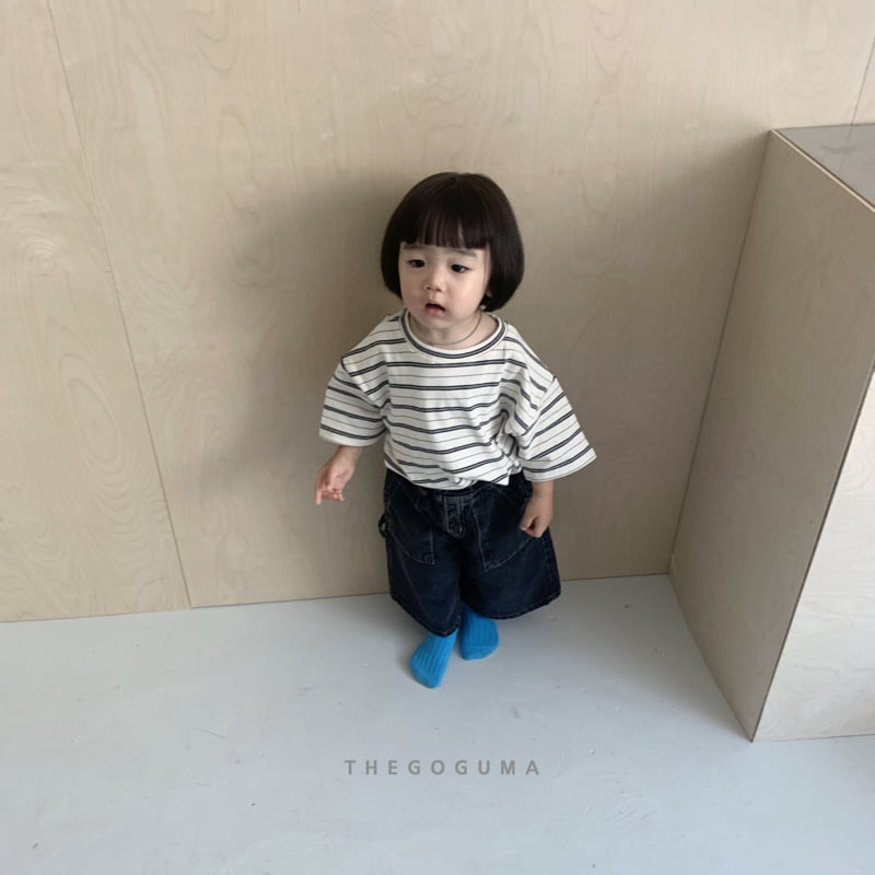 Thegoguma - Korean Children Fashion - #Kfashion4kids - Out Pocket Bermuda Pants - 10