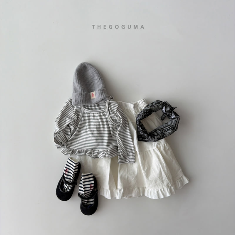 Thegoguma - Korean Children Fashion - #Kfashion4kids - Triple Cancan Skirt - 3