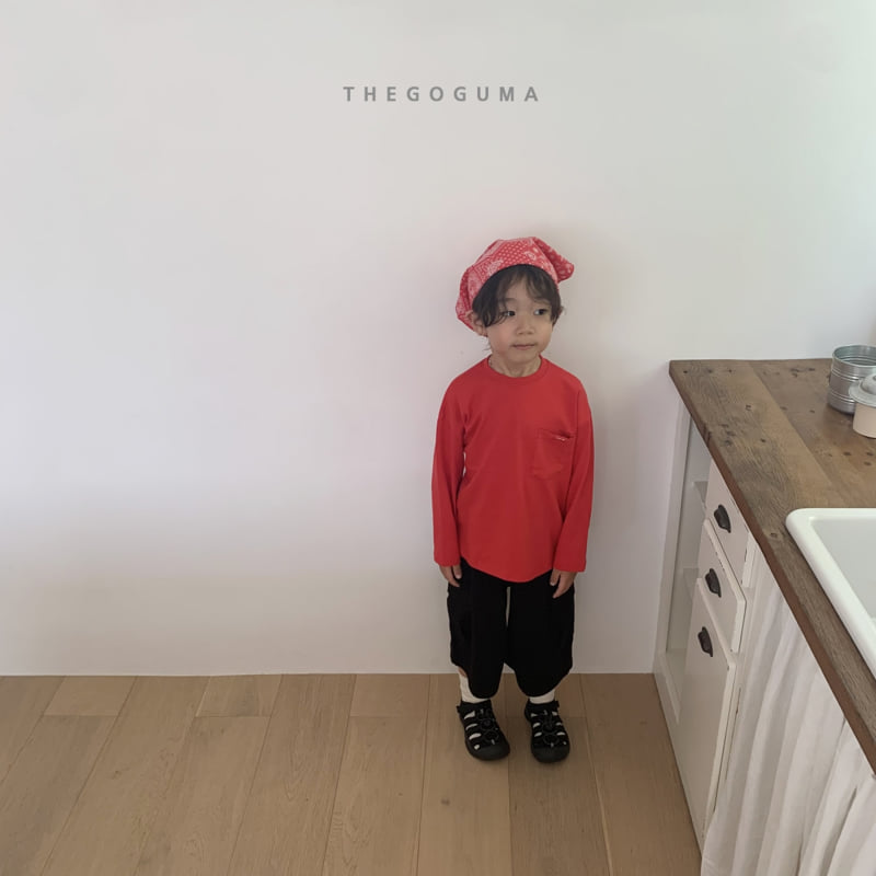 Thegoguma - Korean Children Fashion - #childofig - Pocket Label Tee - 7