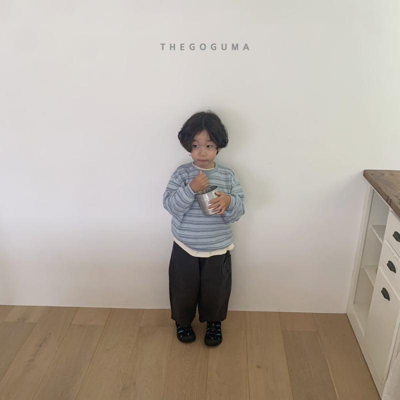 Thegoguma - Korean Children Fashion - #childofig - Knit Stripe Sweatshirts - 4