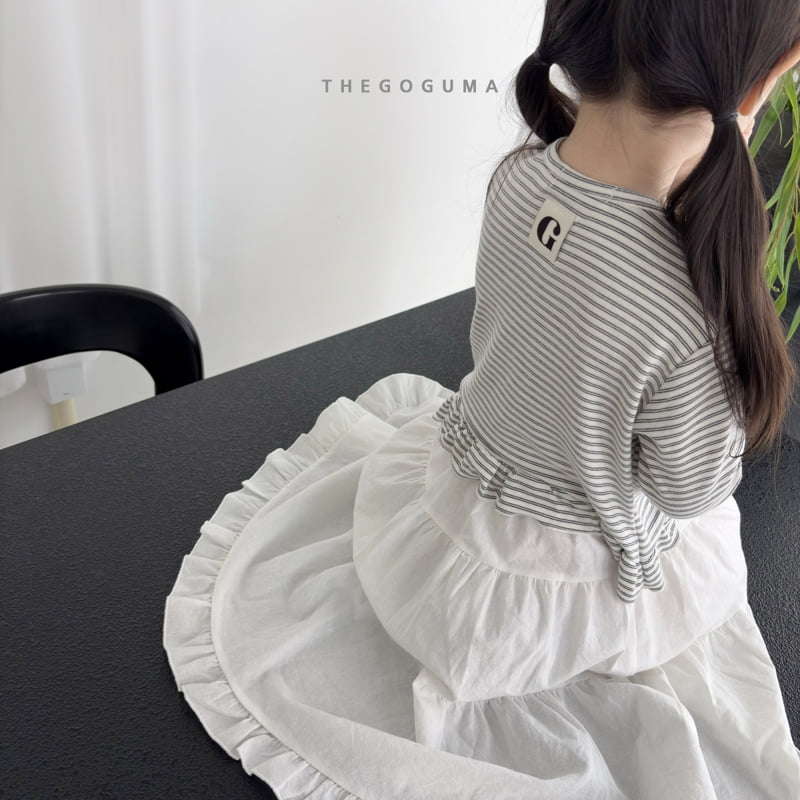 Thegoguma - Korean Children Fashion - #childofig - Frill Bustier - 12