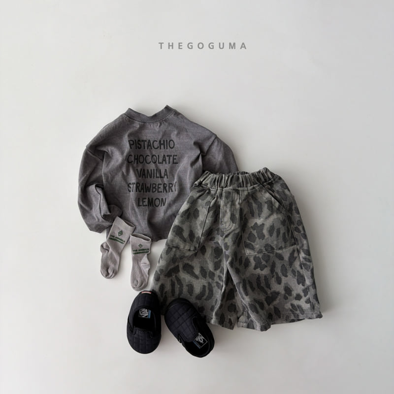Thegoguma - Korean Children Fashion - #stylishchildhood - Leopard Bermuda Pants - 4