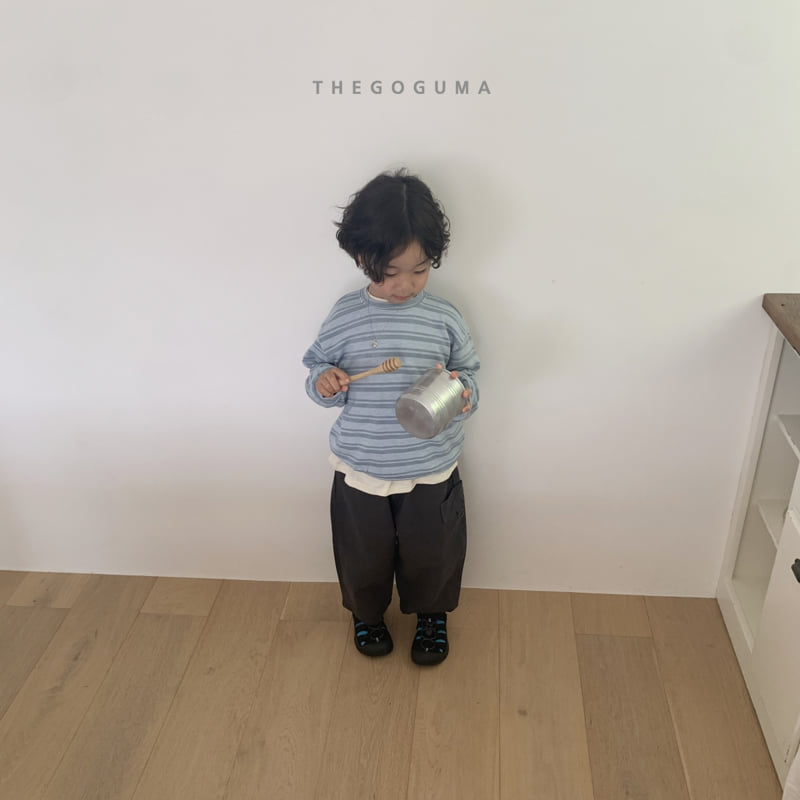 Thegoguma - Korean Children Fashion - #childrensboutique - Knit Stripe Sweatshirts - 5