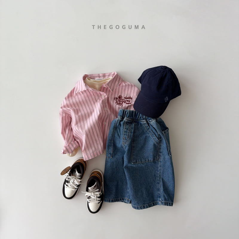 Thegoguma - Korean Children Fashion - #childrensboutique - Out Pocket Bermuda Pants - 3