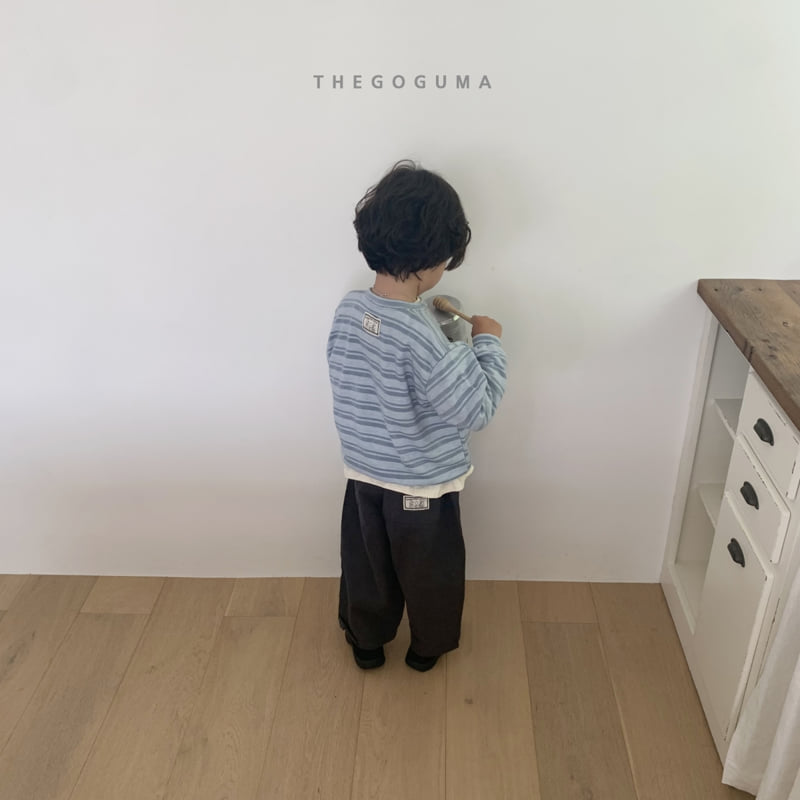 Thegoguma - Korean Children Fashion - #designkidswear - Knit Stripe Sweatshirts - 6