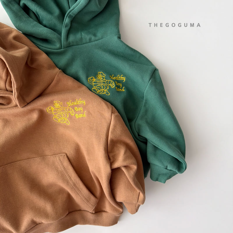 Thegoguma - Korean Children Fashion - #designkidswear - Sharin Embroidery Hoodie - 2