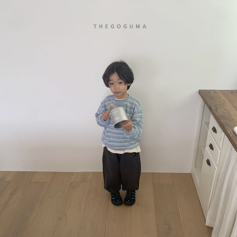 Thegoguma - Korean Children Fashion - #discoveringself - Knit Stripe Sweatshirts - 7