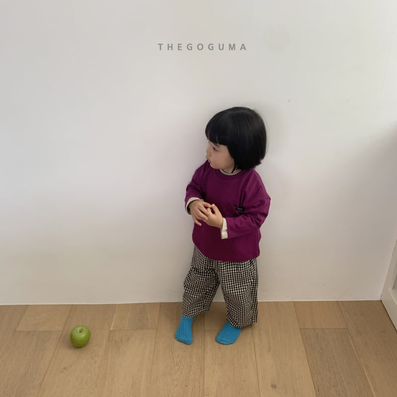 Thegoguma - Korean Children Fashion - #fashionkids - Pocket Label Tee - 12