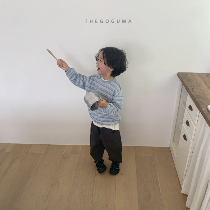 Thegoguma - Korean Children Fashion - #fashionkids - Knit Stripe Sweatshirts - 8