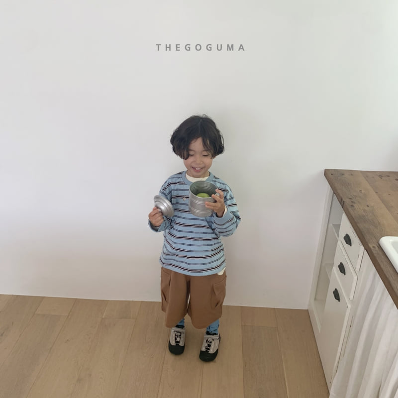 Thegoguma - Korean Children Fashion - #fashionkids - Tamtam Stripe Tee - 5