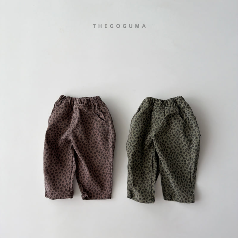 Thegoguma - Korean Children Fashion - #fashionkids - Leopard Baggy Pants