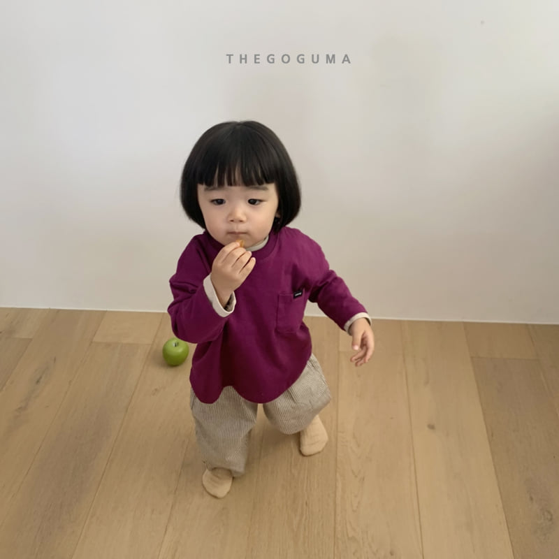 Thegoguma - Korean Children Fashion - #fashionkids - Pattern Label Pants - 10
