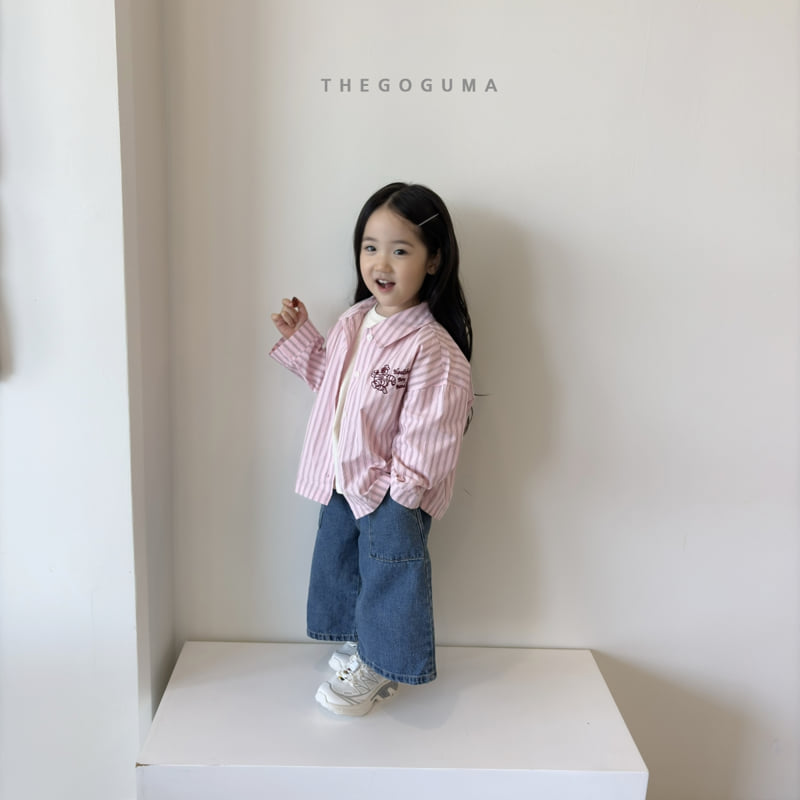 Thegoguma - Korean Children Fashion - #fashionkids - Cute Embroidery Shirt - 7