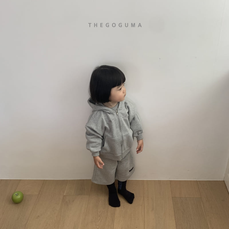 Thegoguma - Korean Children Fashion - #kidsshorts - Go Merry Hoodie Zip-up - 8