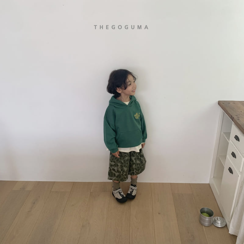 Thegoguma - Korean Children Fashion - #kidsshorts - Leopard Bermuda Pants - 9
