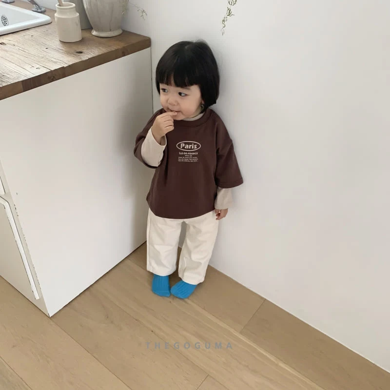 Thegoguma - Korean Children Fashion - #kidsstore - Tiktok Straight Denim Pants - 6