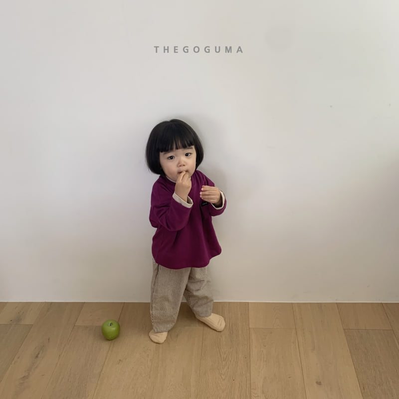 Thegoguma - Korean Children Fashion - #kidsstore - Pattern Label Pants - 12