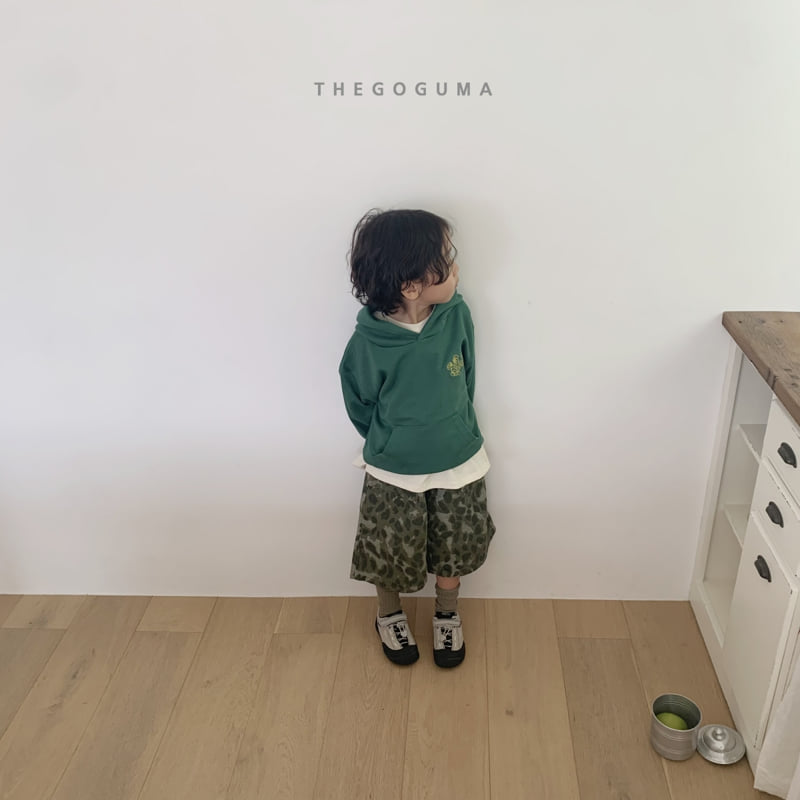 Thegoguma - Korean Children Fashion - #kidsstore - Leopard Bermuda Pants - 10