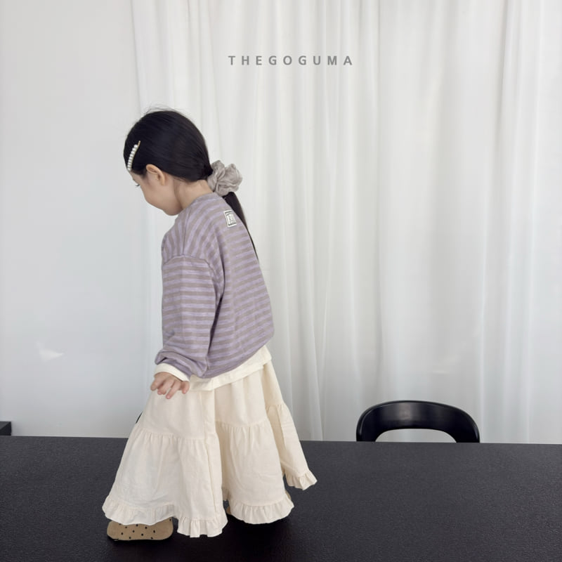 Thegoguma - Korean Children Fashion - #kidzfashiontrend - Knit Stripe Sweatshirts - 11