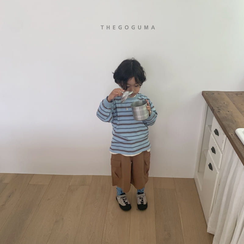 Thegoguma - Korean Children Fashion - #kidzfashiontrend - Tamtam Stripe Tee - 8