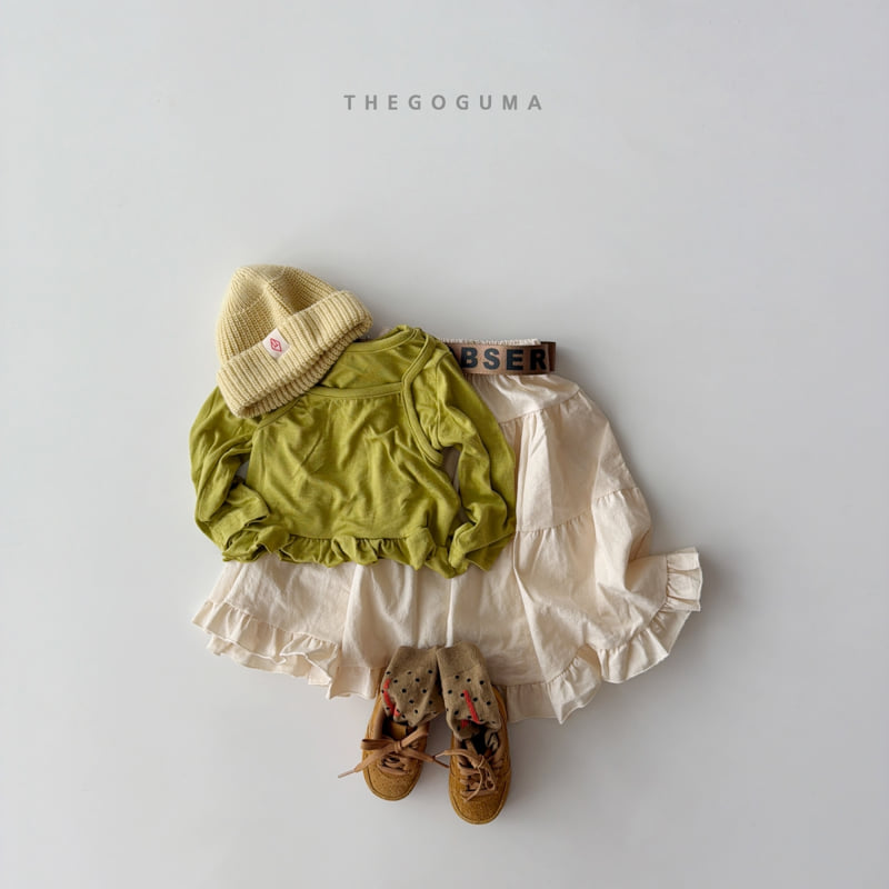 Thegoguma - Korean Children Fashion - #kidzfashiontrend - Frill Bustier - 3