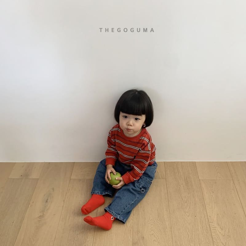 Thegoguma - Korean Children Fashion - #littlefashionista - Tamtam Stripe Tee - 10