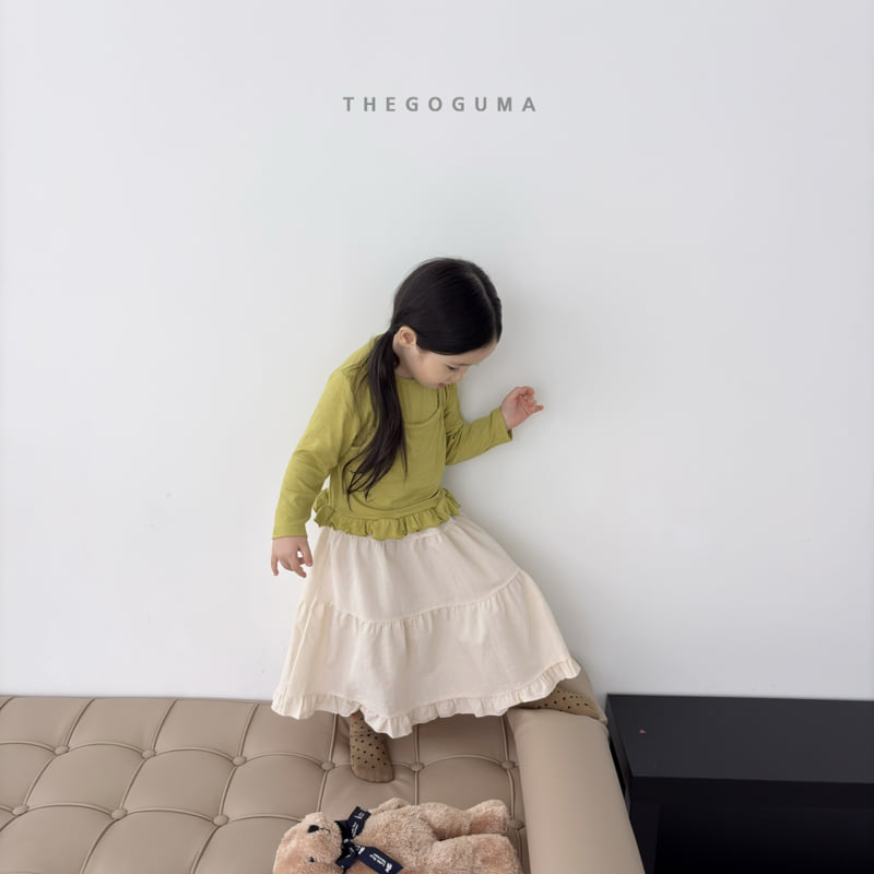 Thegoguma - Korean Children Fashion - #littlefashionista - Frill Bustier - 5
