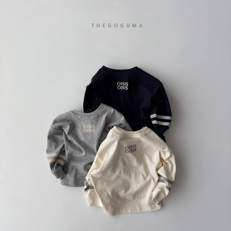 Thegoguma - Korean Children Fashion - #littlefashionista - Oasis Line Tee
