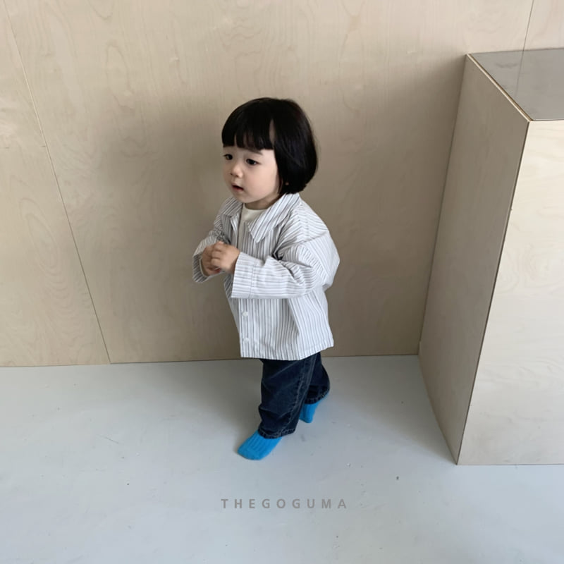 Thegoguma - Korean Children Fashion - #littlefashionista - Cute Embroidery Shirt - 12