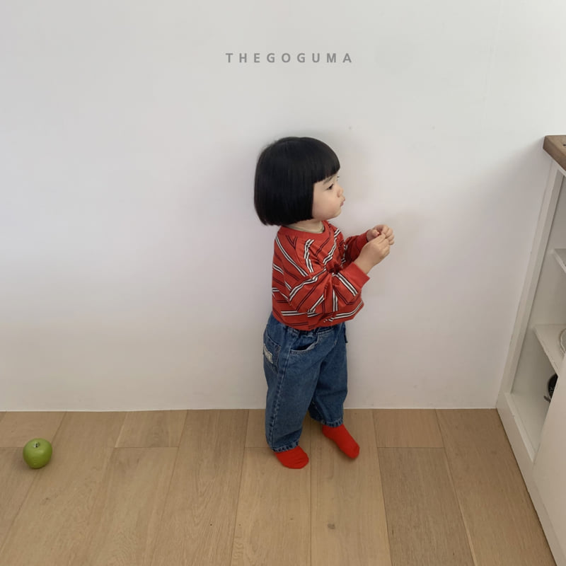 Thegoguma - Korean Children Fashion - #magicofchildhood - Tamtam Stripe Tee - 11