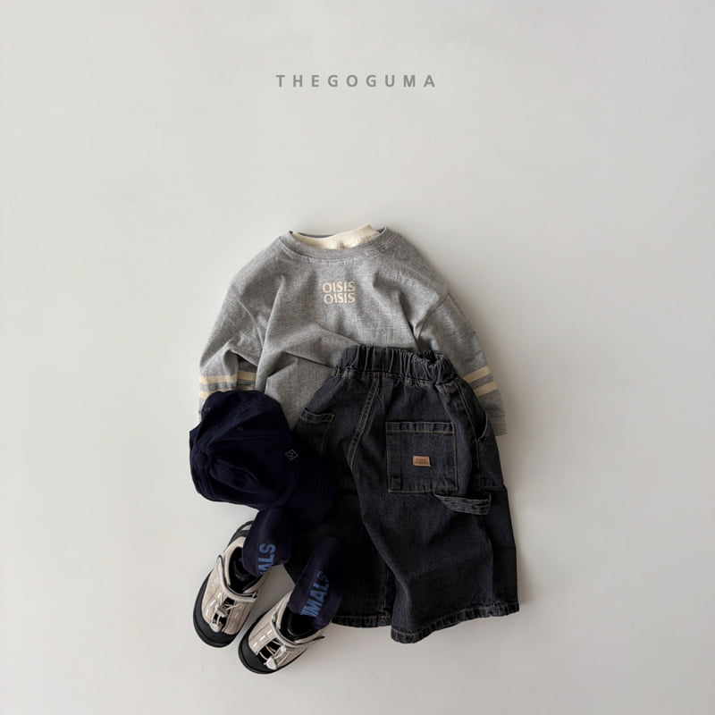 Thegoguma - Korean Children Fashion - #magicofchildhood - Oasis Line Tee - 2