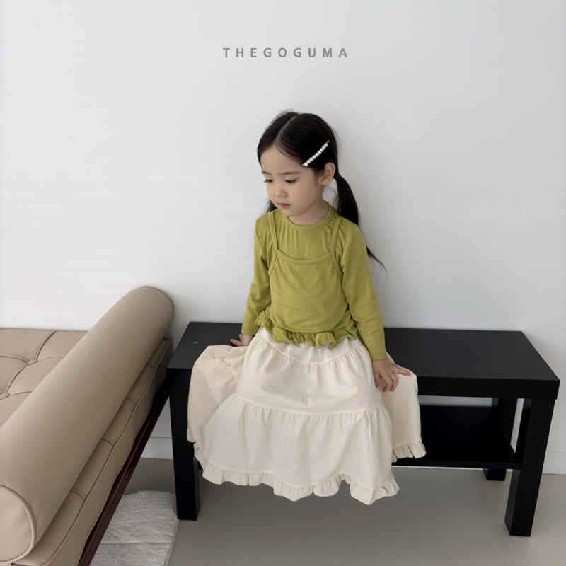 Thegoguma - Korean Children Fashion - #minifashionista - Frill Bustier - 7