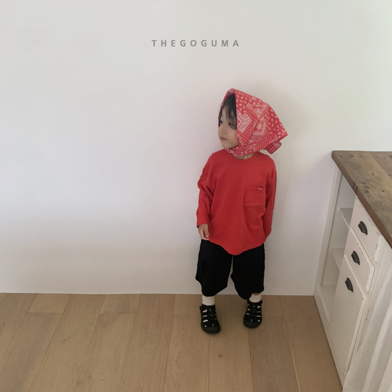 Thegoguma - Korean Children Fashion - #prettylittlegirls - Pocket Label Tee - 6