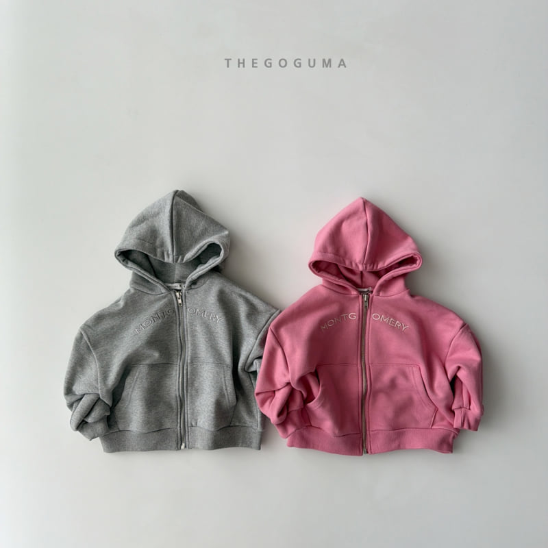 Thegoguma - Korean Children Fashion - #prettylittlegirls - Go Merry Hoodie Zip-up