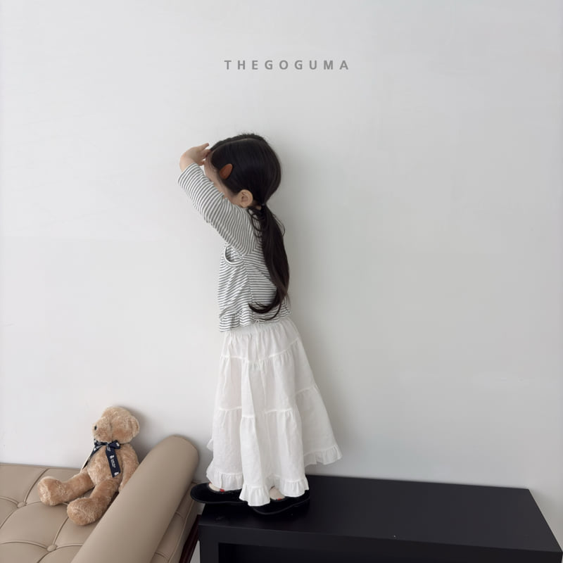 Thegoguma - Korean Children Fashion - #stylishchildhood - Frill Bustier - 11