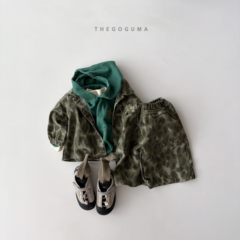 Thegoguma - Korean Children Fashion - #stylishchildhood - Leopard Bermuda Pants - 3
