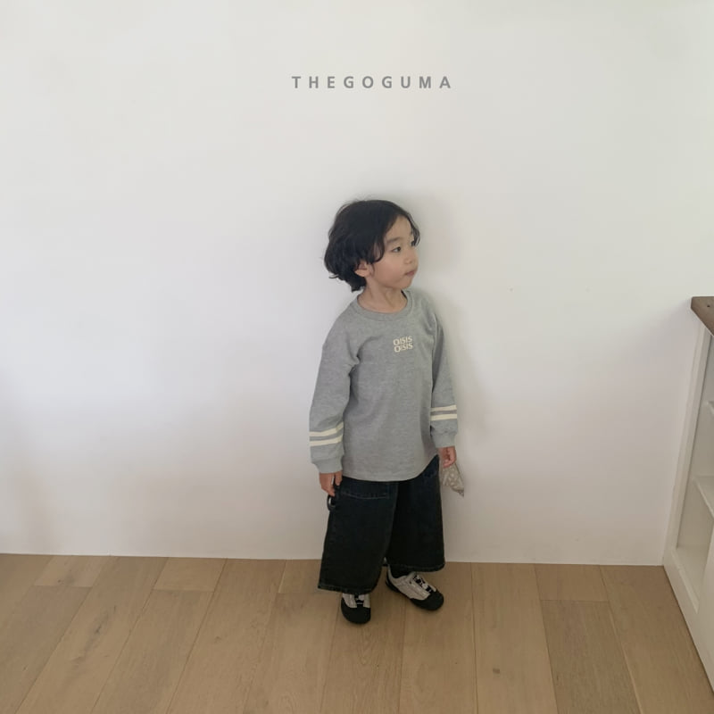 Thegoguma - Korean Children Fashion - #toddlerclothing - Oasis Line Tee - 6