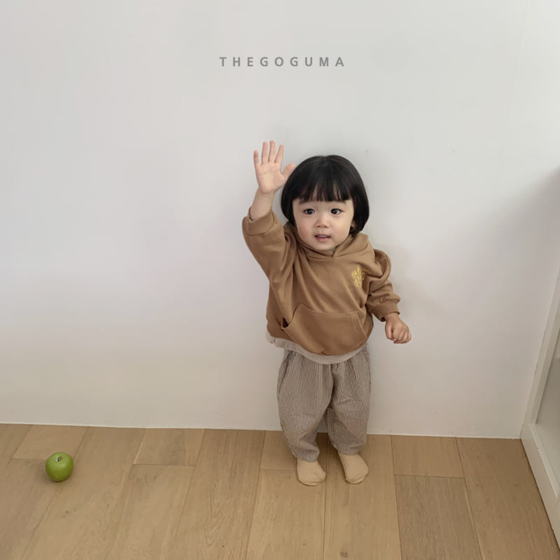 Thegoguma - Korean Children Fashion - #todddlerfashion - Pattern Label Pants - 4